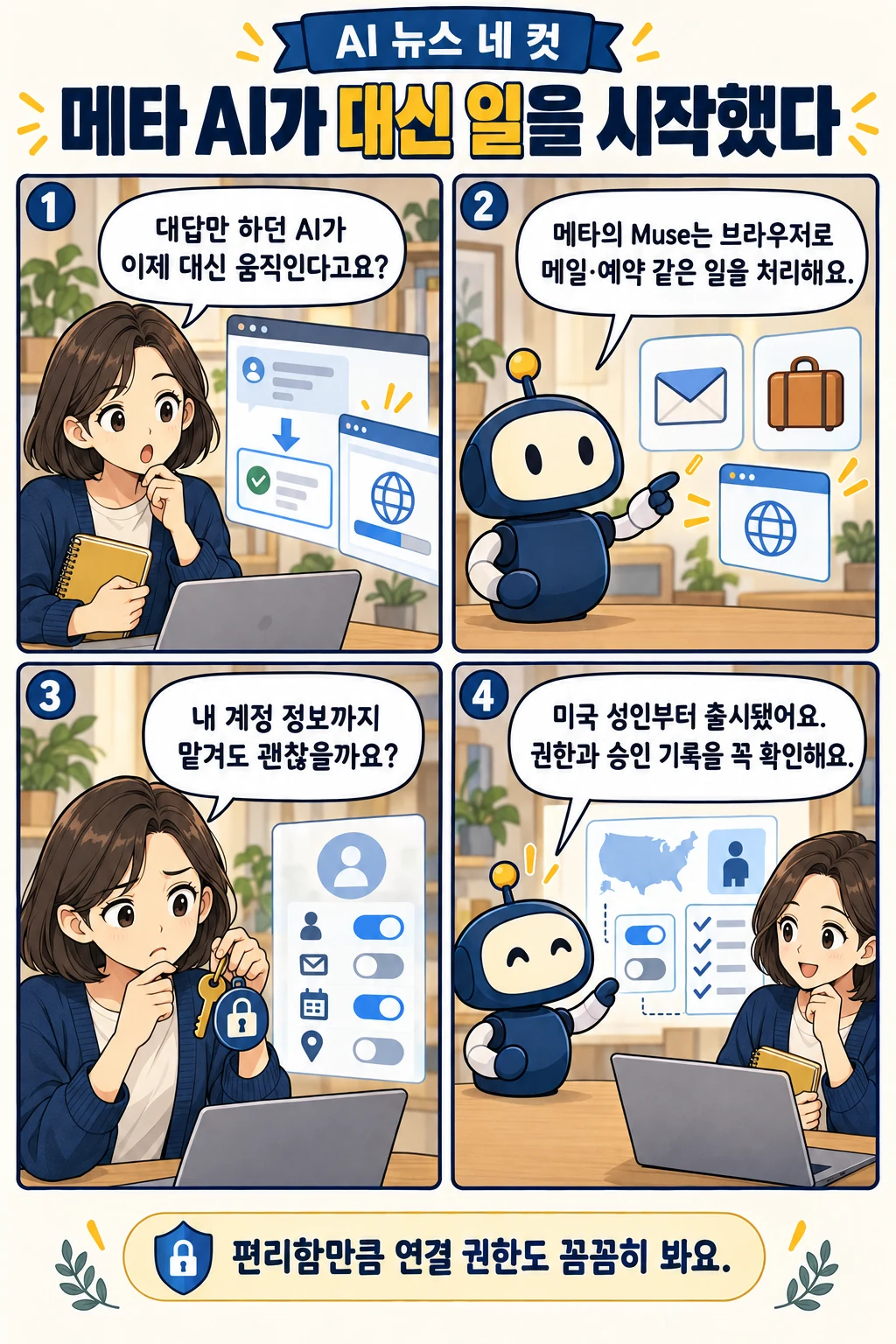 8화: 메타 AI가 대신 일을 시작했다 표지