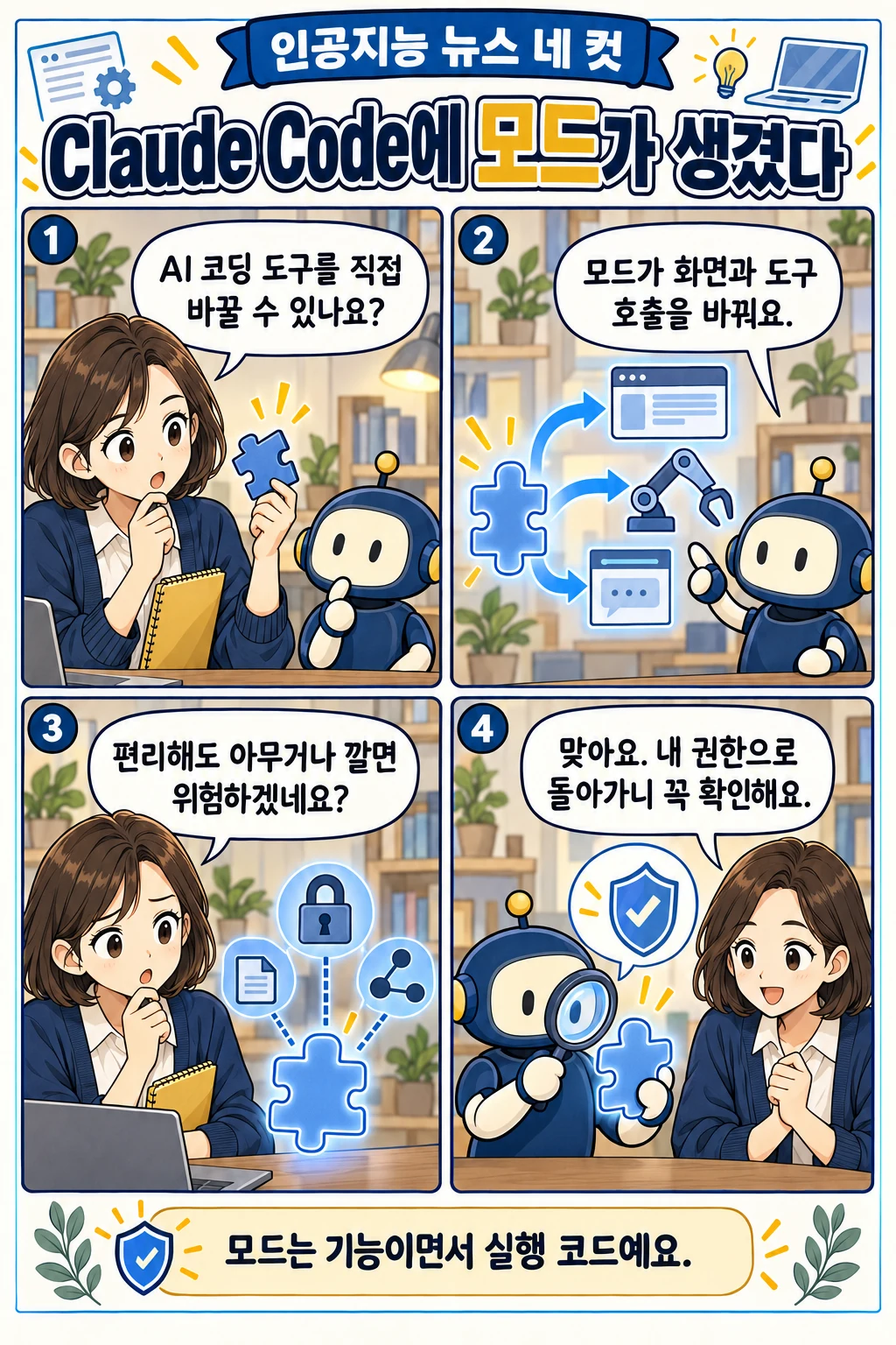 23화: Claude Code에 모드가 생겼다 표지