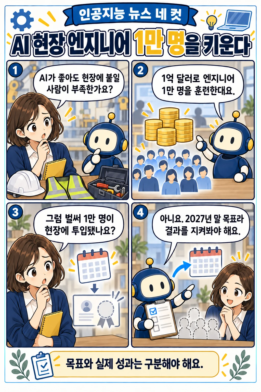 24화: AI 현장 엔지니어 1만 명을 키운다 표지
