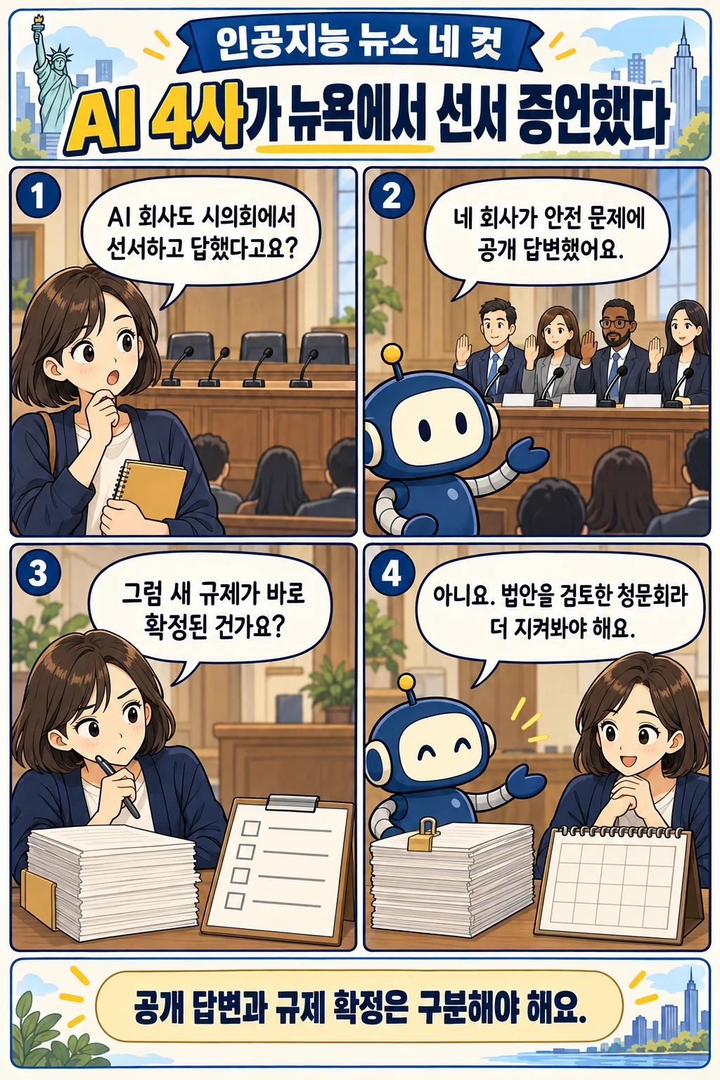 25화: AI 4사가 뉴욕에서 선서 증언했다 표지
