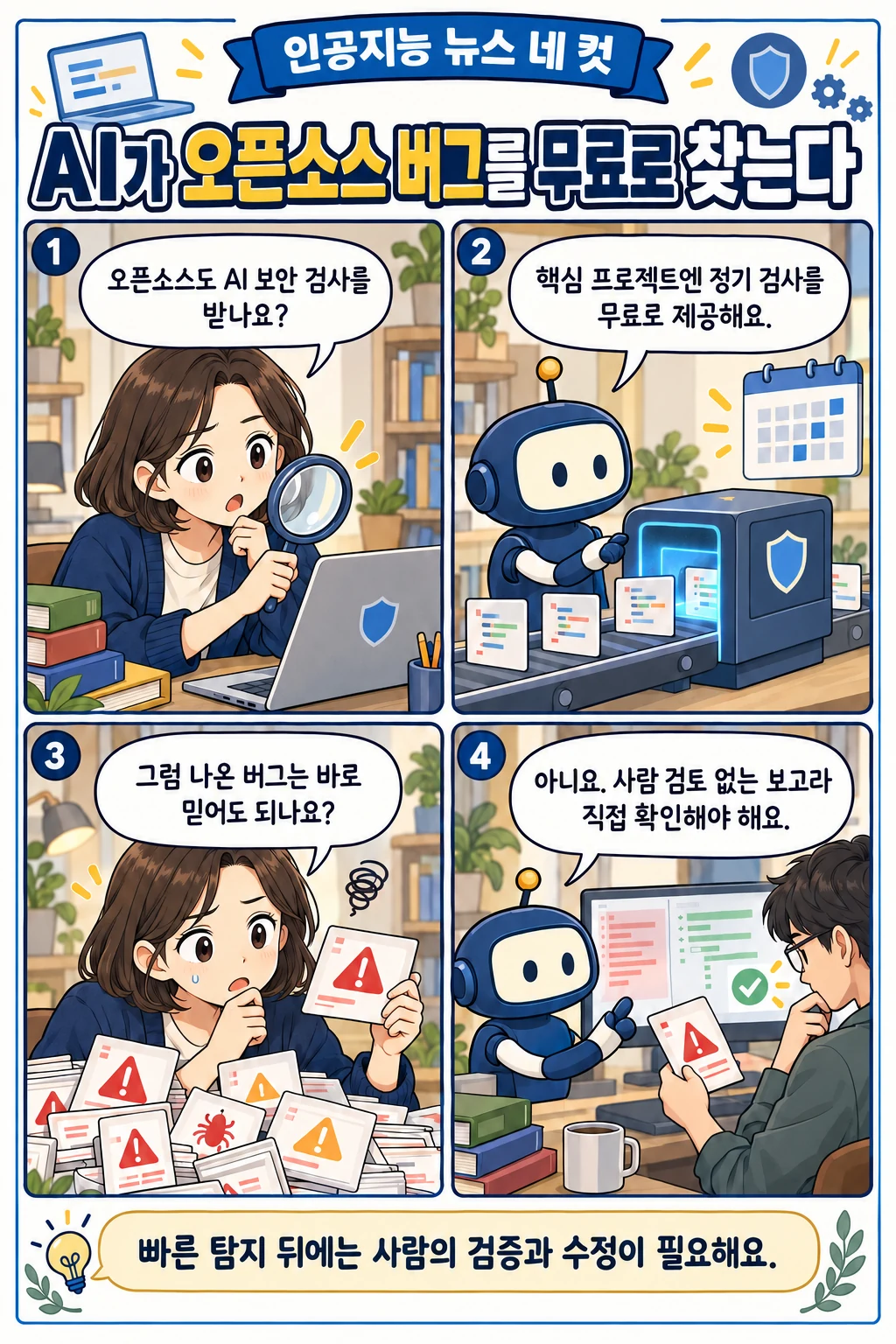 27화: AI가 오픈소스 버그를 무료로 찾는다 표지