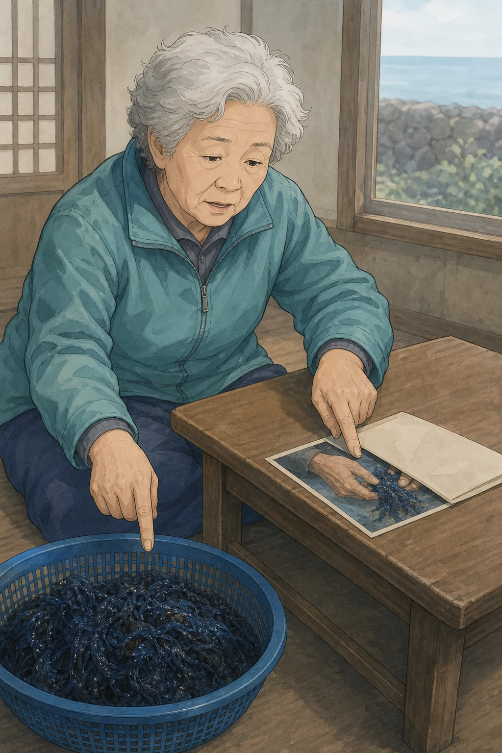 33화: 남겨 둔 가장자리 7페이지. 순덕은 물었다. “가장자리를 가리고도 무슨 일인지 알겠니?”