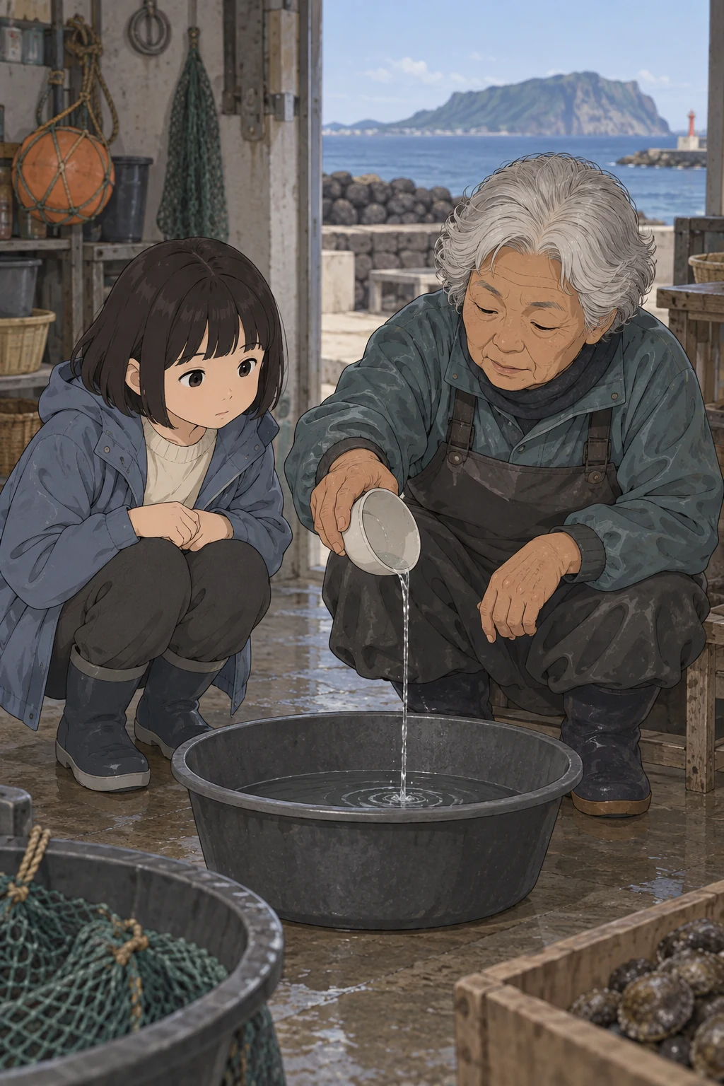46화: 옮겨 막은 물길 6페이지. 순덕은 물받이는 물을 흘려 봐야 맞는 자리를 안다고 했다.